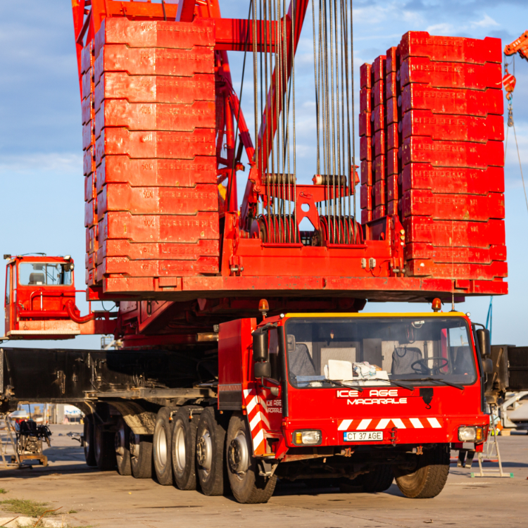 VERSEM Schulung Kurs Ausbildung Mobilekran Gewichte riesig 