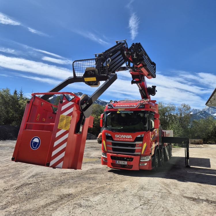VERSEM LKW Personenkorb Lkw Kran mobil Kran KranLKW